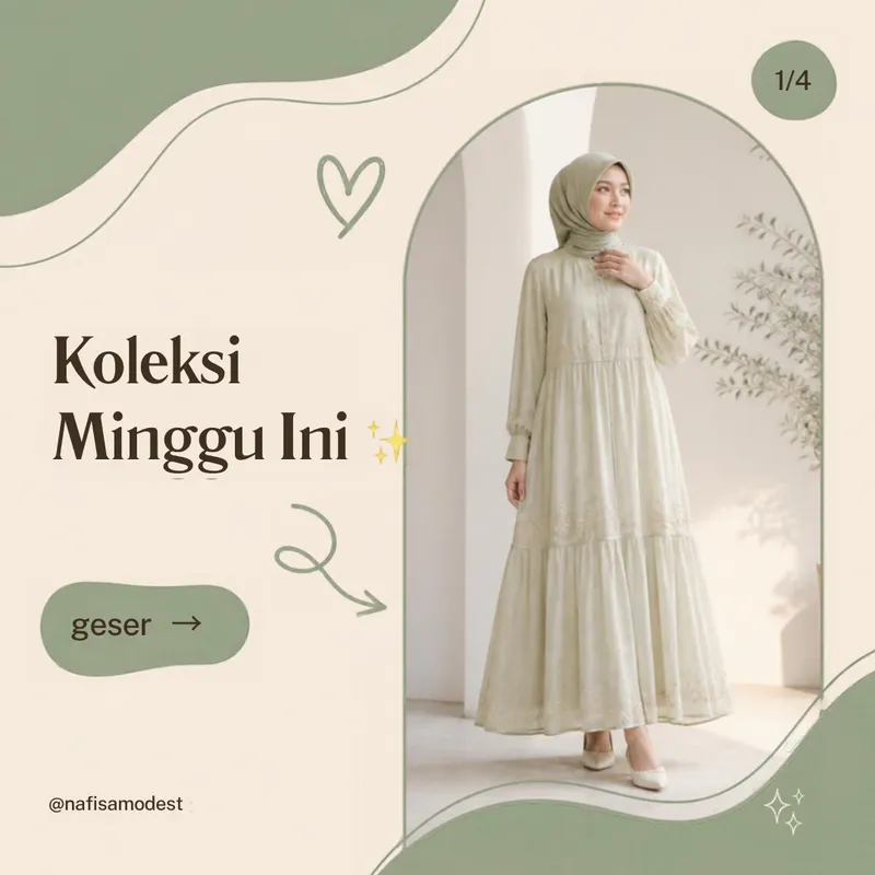 18 Template Canva UMKM Fashion Muslim β preview 15