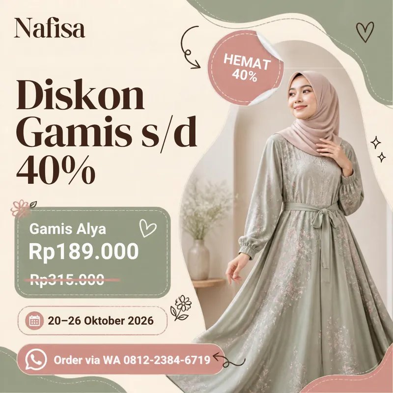 18 Template Canva UMKM Fashion Muslim β preview 2