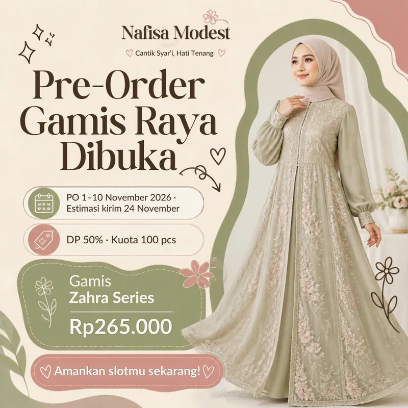 18 Template Canva UMKM Fashion Muslim β preview 8
