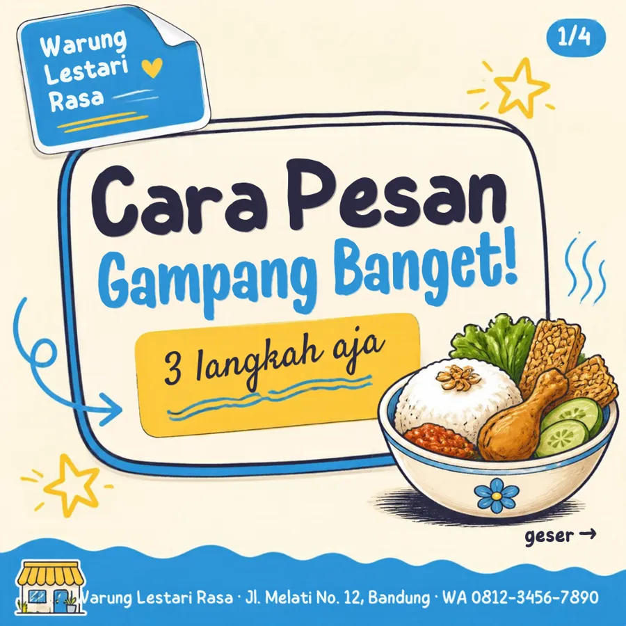 18 Template Canva UMKM Kuliner & Warung β preview 13