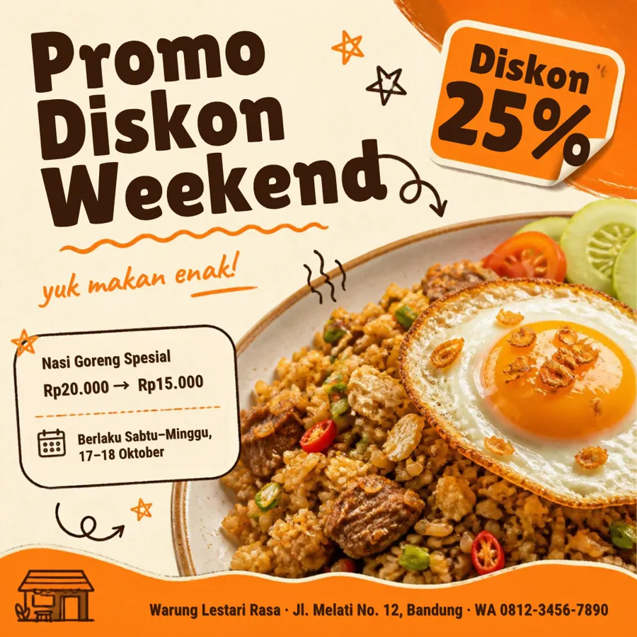 18 Template Canva UMKM Kuliner & Warung β preview 1