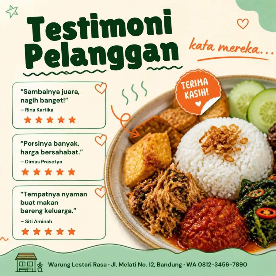 18 Template Canva UMKM Kuliner & Warung β preview 10