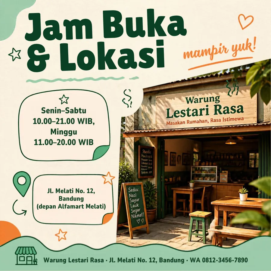 18 Template Canva UMKM Kuliner & Warung β preview 11