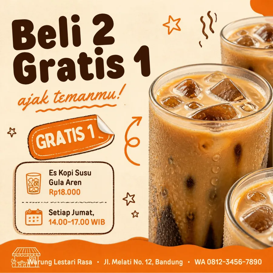 18 Template Canva UMKM Kuliner & Warung β preview 4