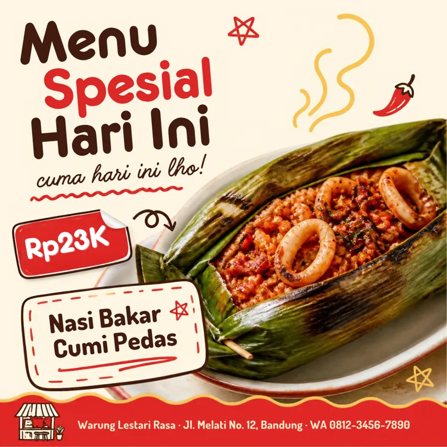 18 Template Canva UMKM Kuliner & Warung β preview 7