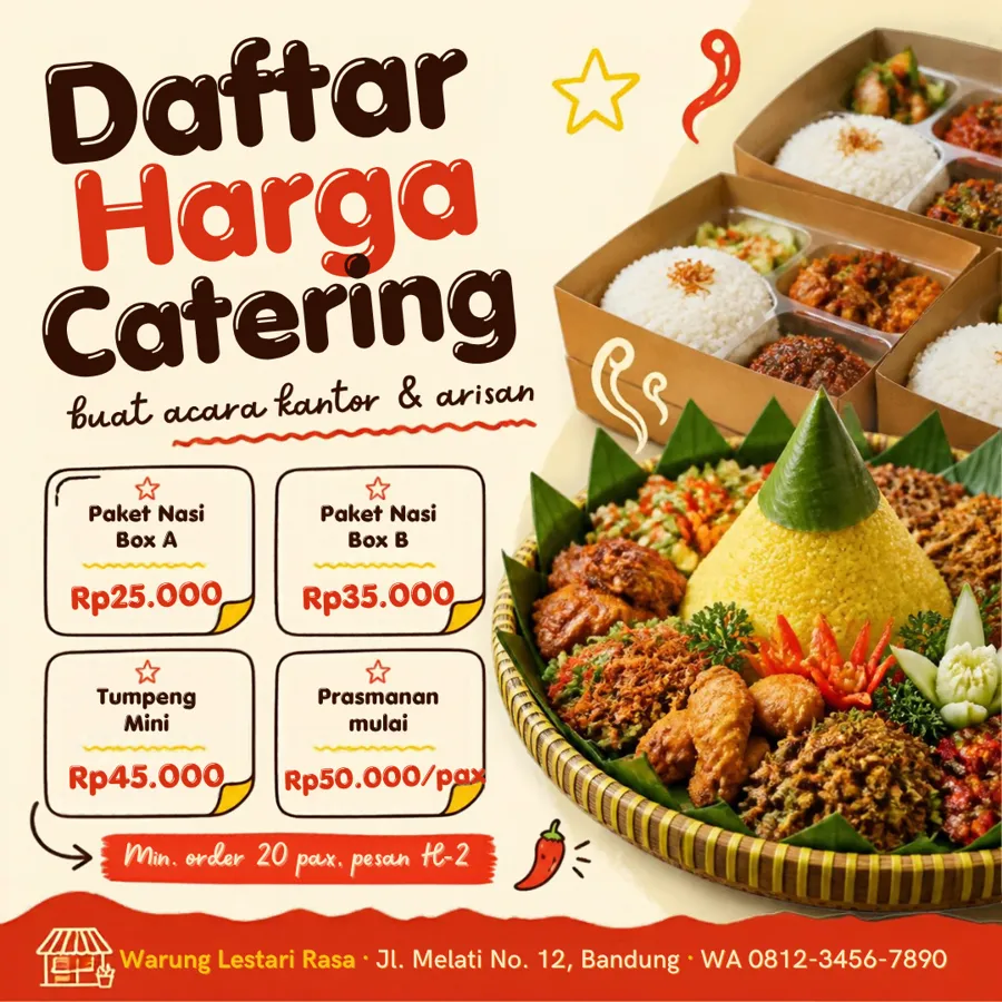 18 Template Canva UMKM Kuliner & Warung β preview 8
