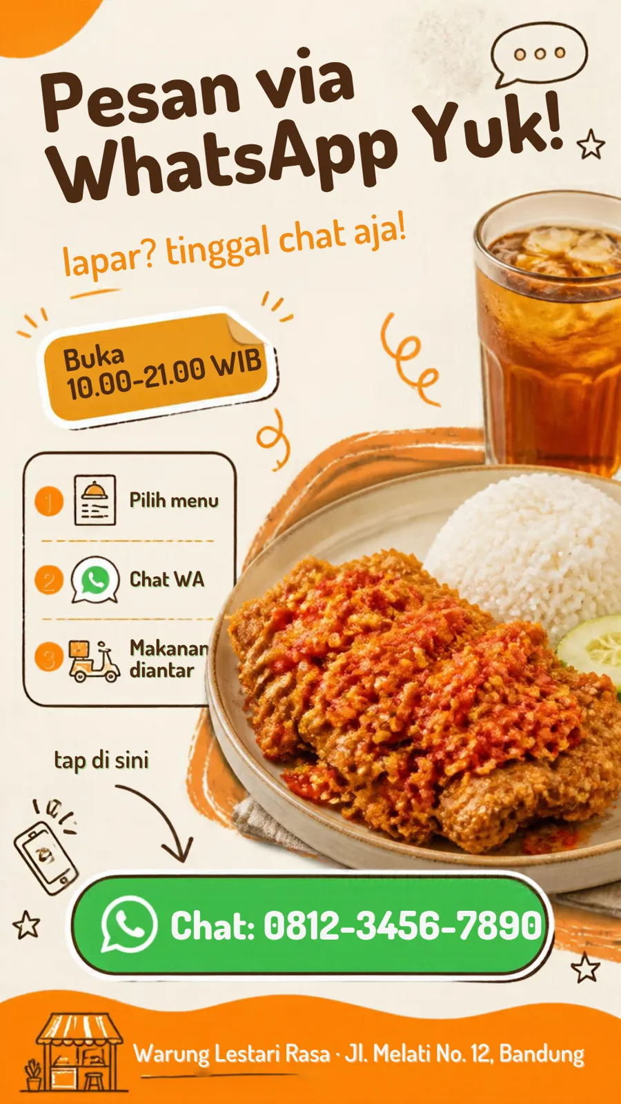 18 Template Canva UMKM Kuliner & Warung β preview vertikal 1